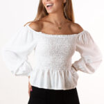 Blusa Nido de Abeja