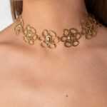 Chocker Flor Dorado