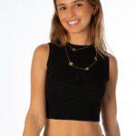 Camiseta Tirantes Punto Negro