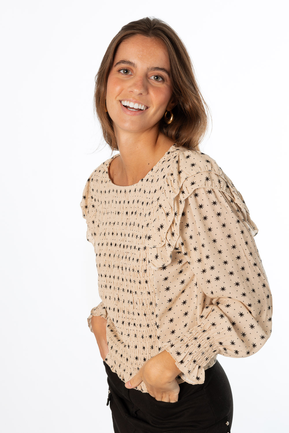 Blusa Stars Negro