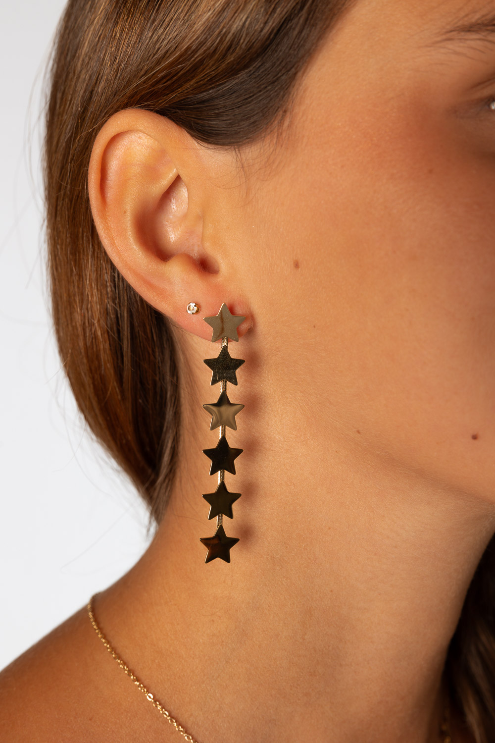 Pendientes Largo Estrellas