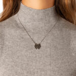 Collar Destello Plateado
