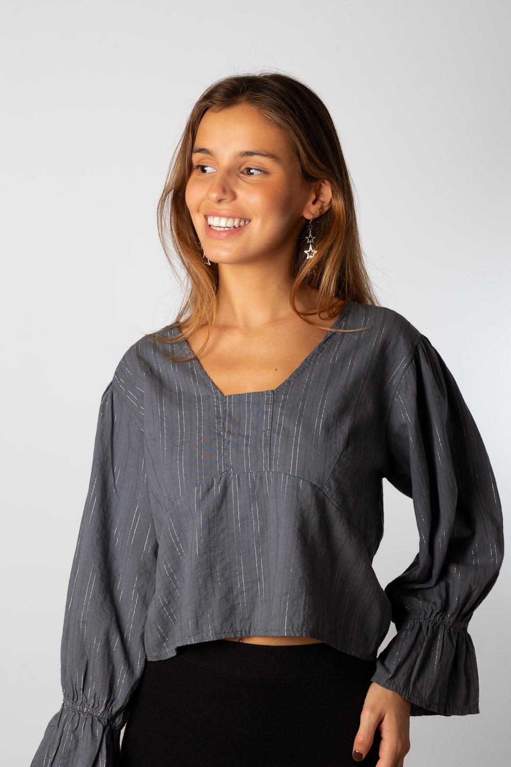 Blusa Canesu Diplo Azul