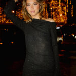 Vestido Trust Escote Bardot Negro