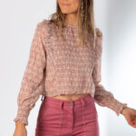 Blusa Delight Volantes Rosa