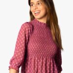 Blusa Nido Abeja Daisy Blush