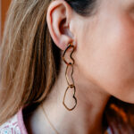Pendientes Best Love Ever Dorado
