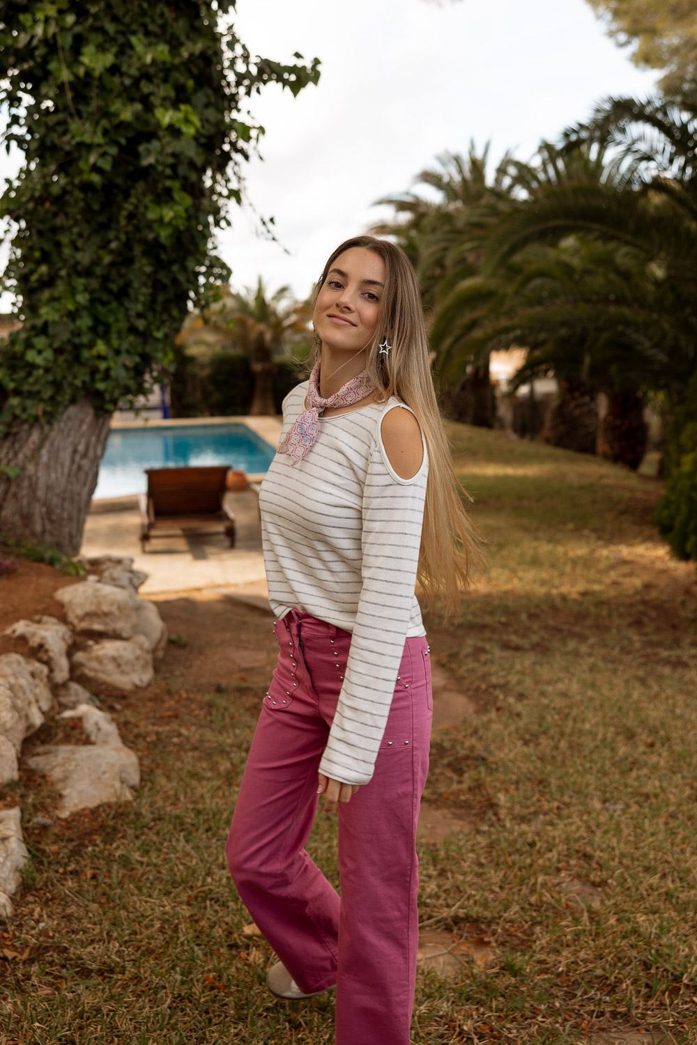 Jersey Honey Rayas Plata