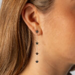 Pendientes Starlight Plateado