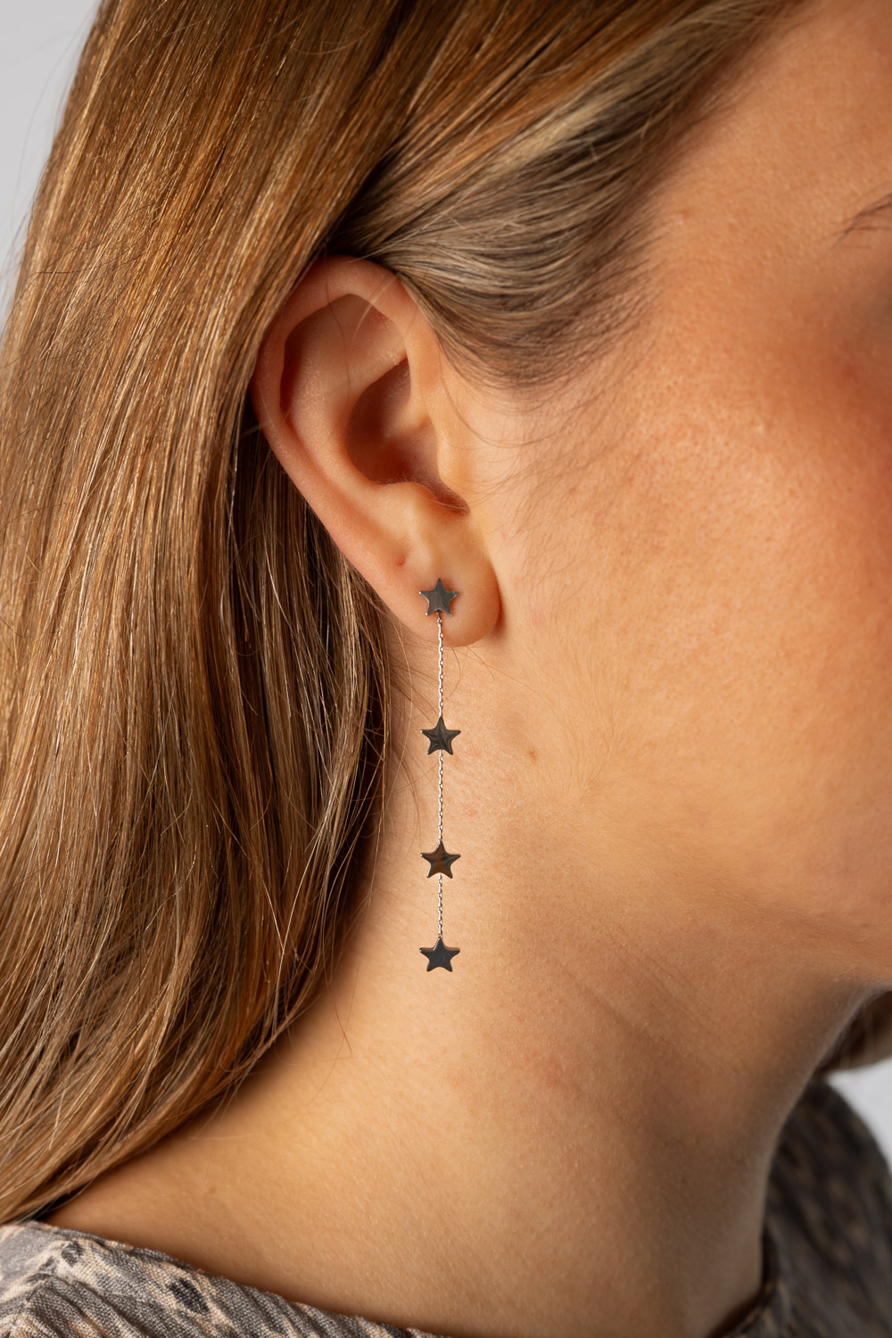 Pendientes Starlight Plateado