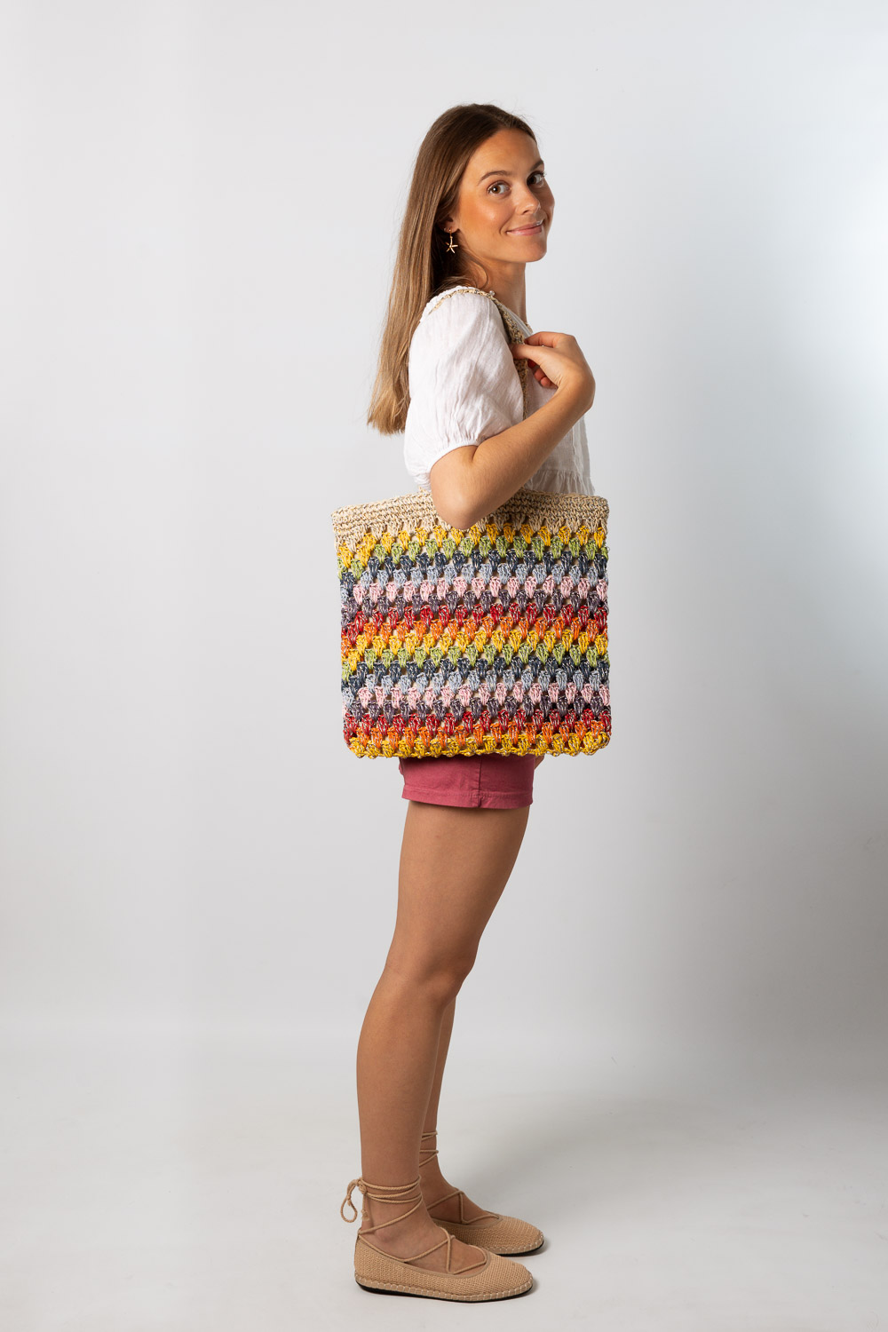 Bolso Crochet Multicolor