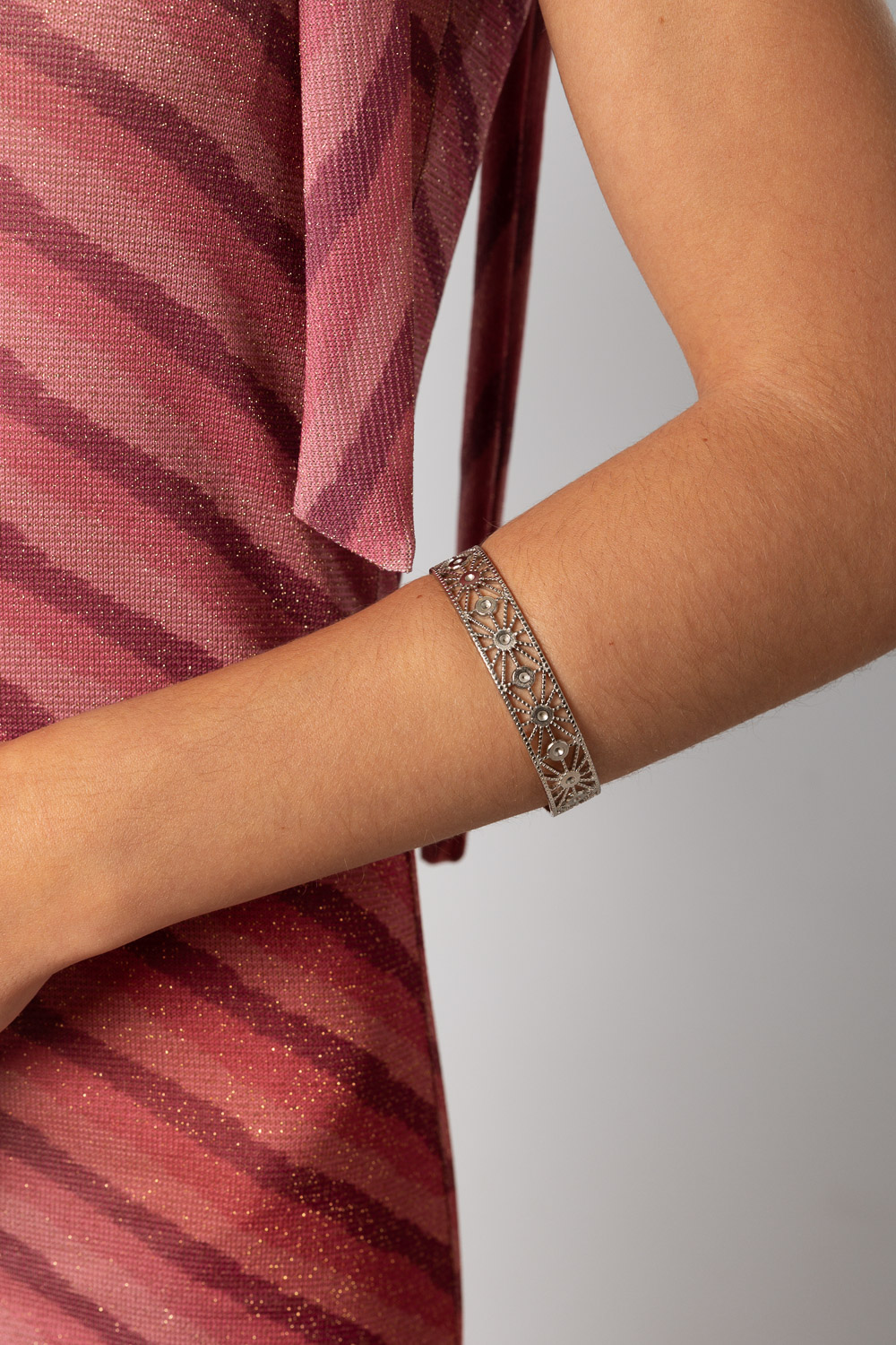 Brazalete Vibes Plata