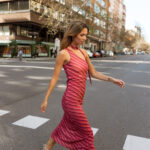 Vestido Joy Lúrex Rosa